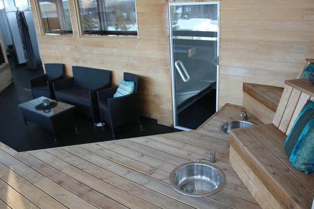 Hotell Toppen Storuman Ngoại thất bức ảnh